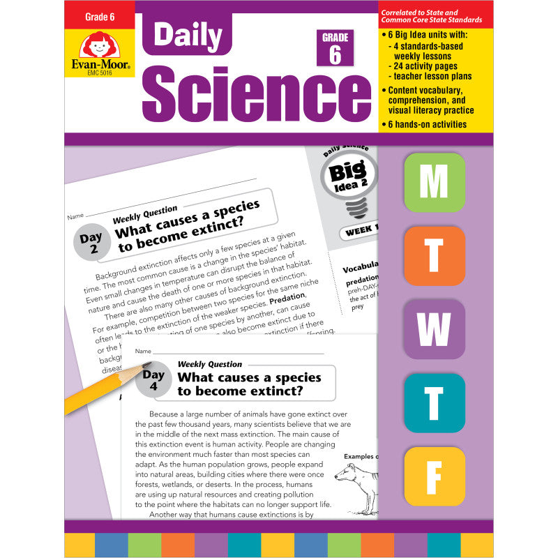 EVAN-MOOR - Daily Science Book, Grade 6+