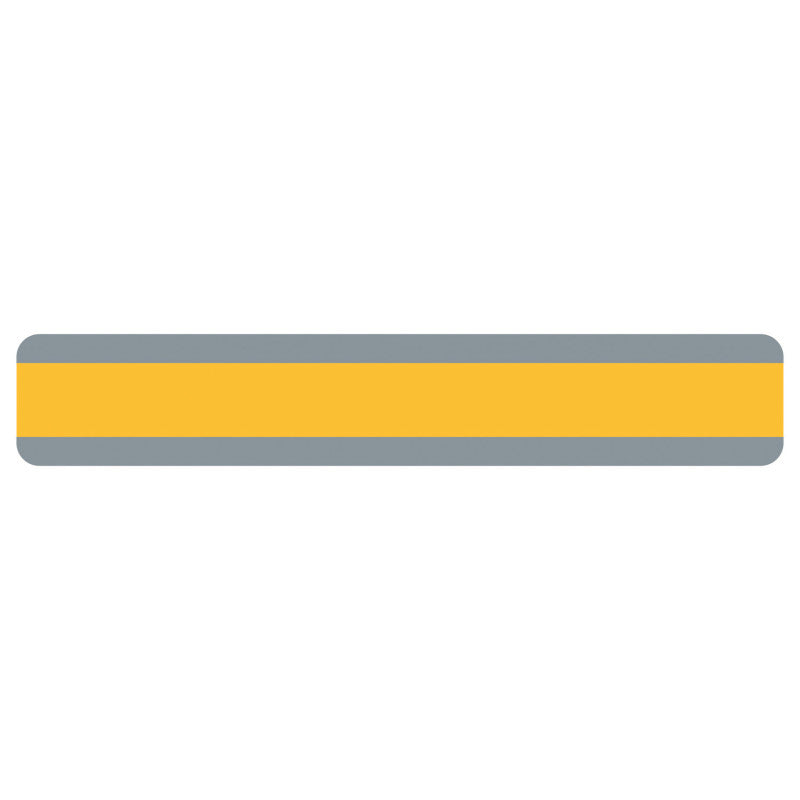 Double Wide Sentence Strip Reading Guide, 1-1/4" x 7-1/4", Goldenrod