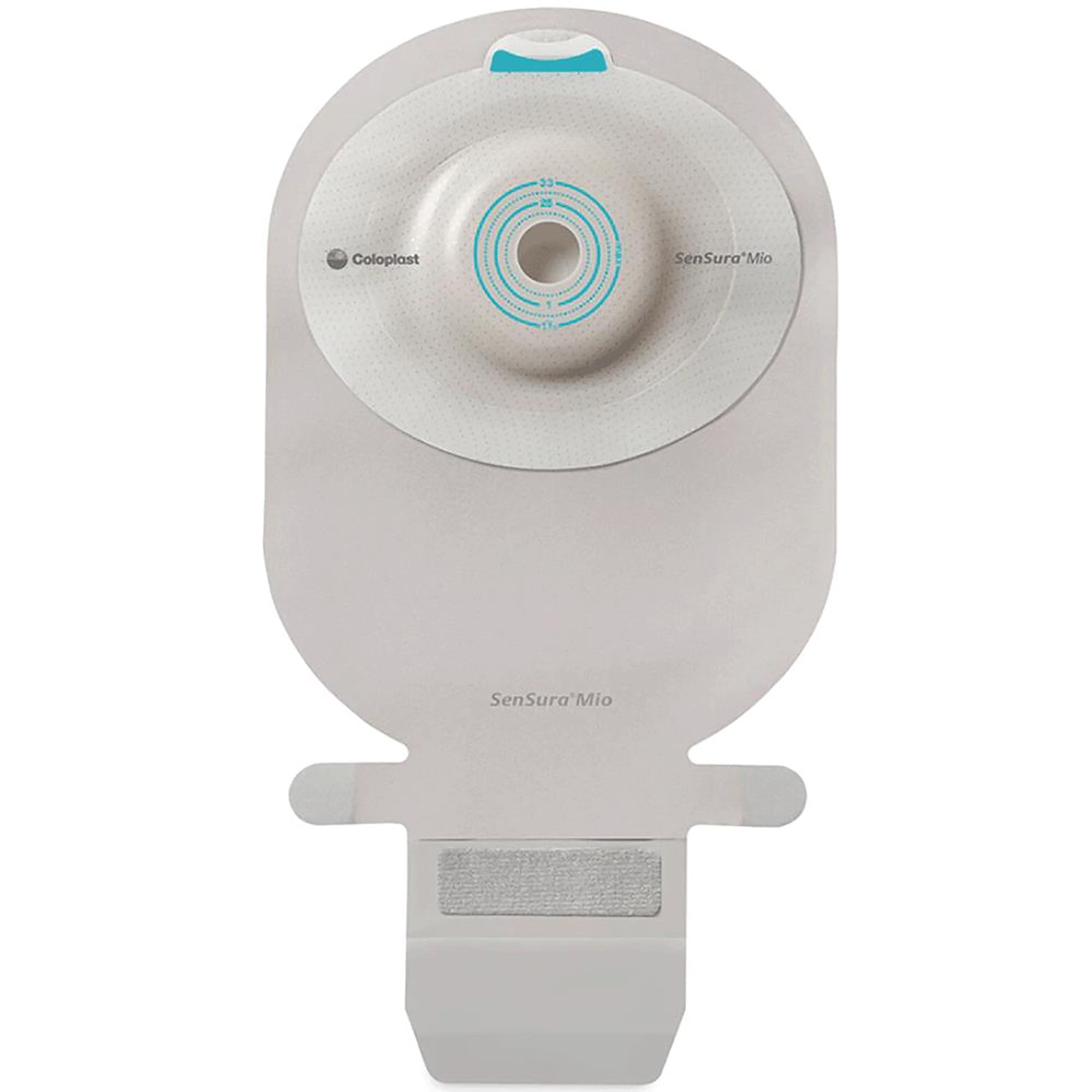 Coloplast - Urostomy Pouch SenSura® Mio Convex One-Piece System 10-1/2 Inch Length, Maxi Deep Convex, Trim to Fit 3/8 to 7/8 Inch Stoma Drainable [10/BX]