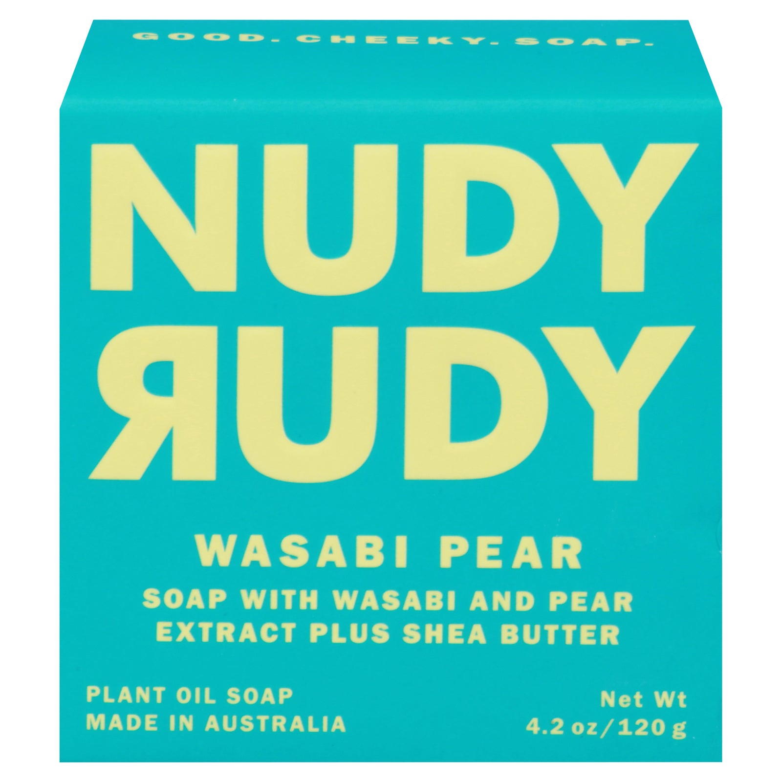Nudy Rudy - Soap Wasabi Pear - EA of 1-4.2 OZ