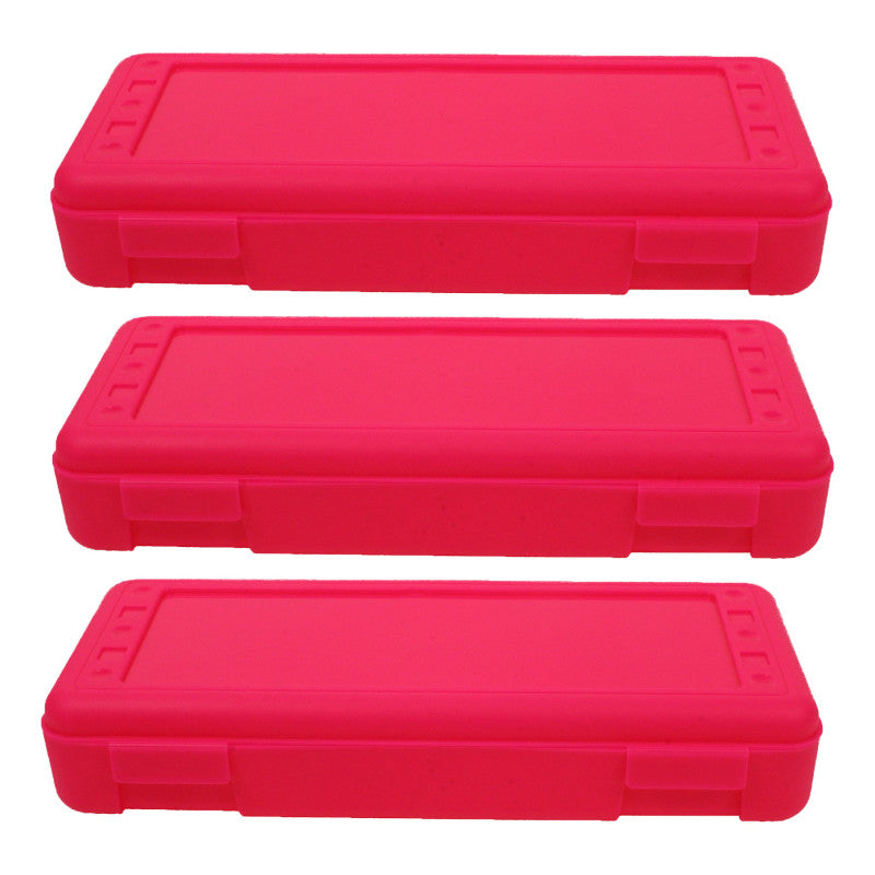 ROMANOFF - Ruler Box, Hot Pink, Pack of 3