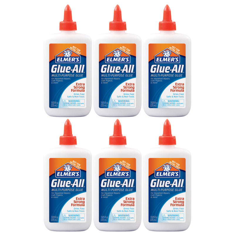 ELMER'S - Glue-All Multi-Purpose Liquid Glue, 7-5/8 oz, Pack of 6