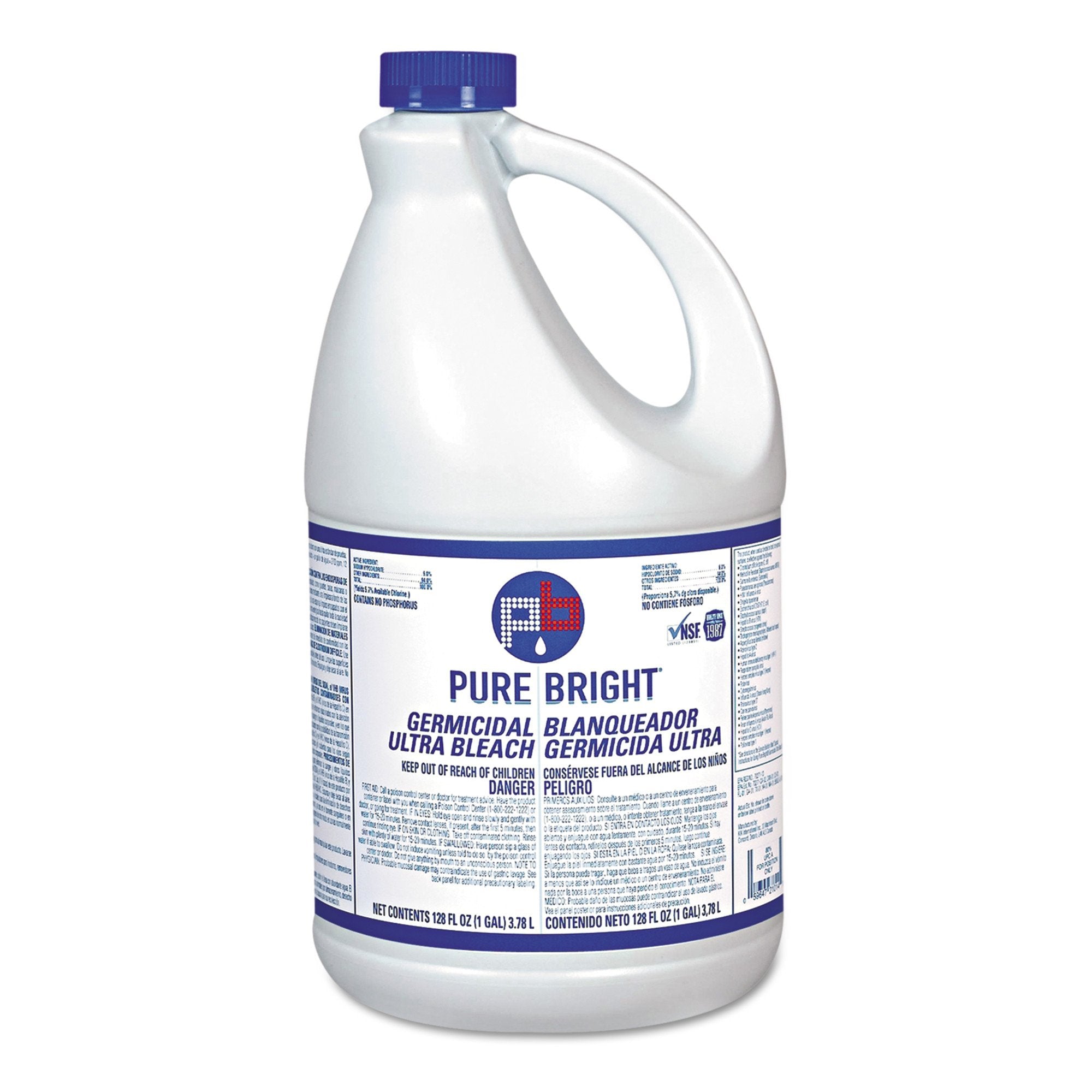 Lagasse - Pure Bright® Bleach Germicidal Manual Pour Liquid 1 gal. Jug Chlorine Scent NonSterile [1/EA]