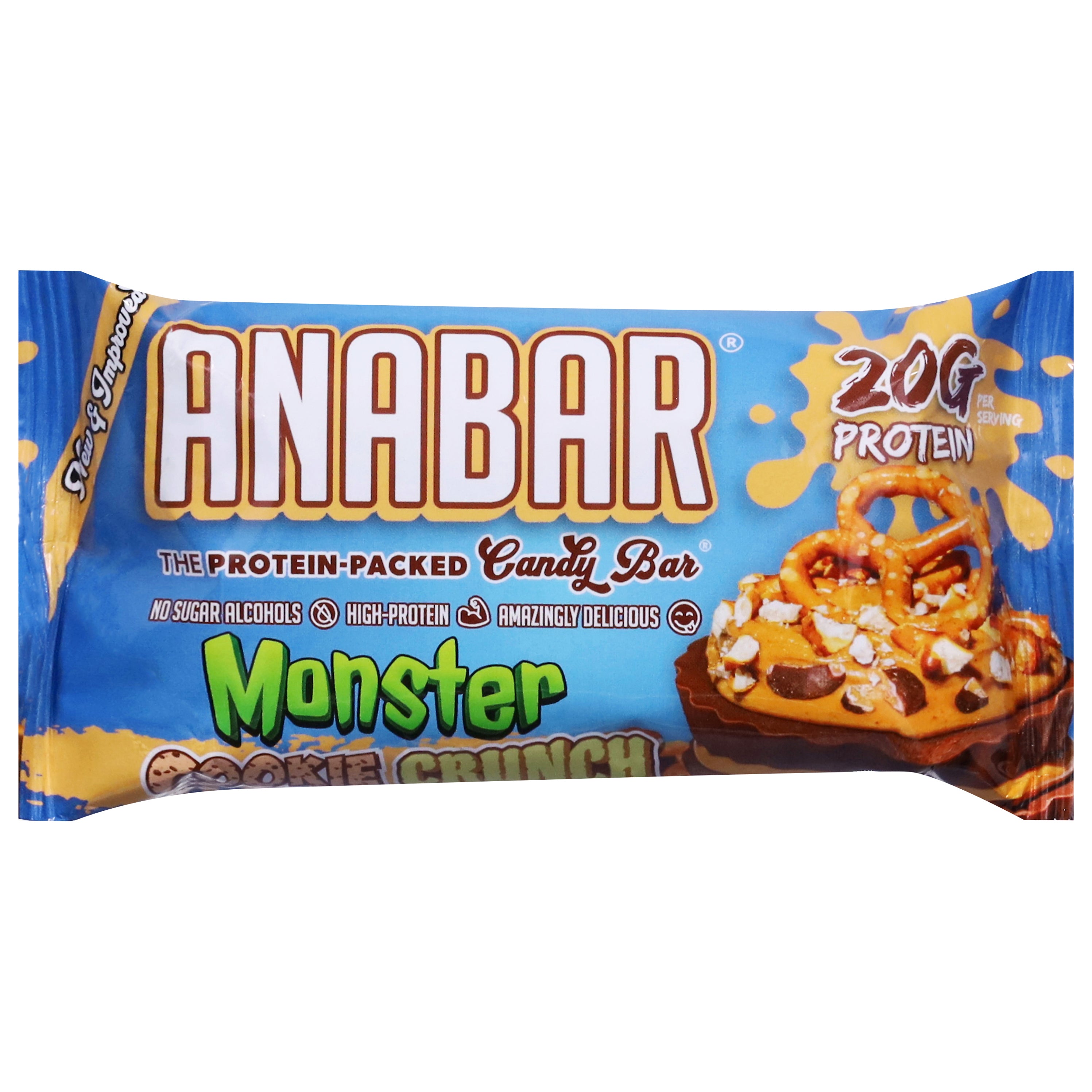 Anabar Monster Cookie Crunch Candy Bar 2.39 oz - Case of 12