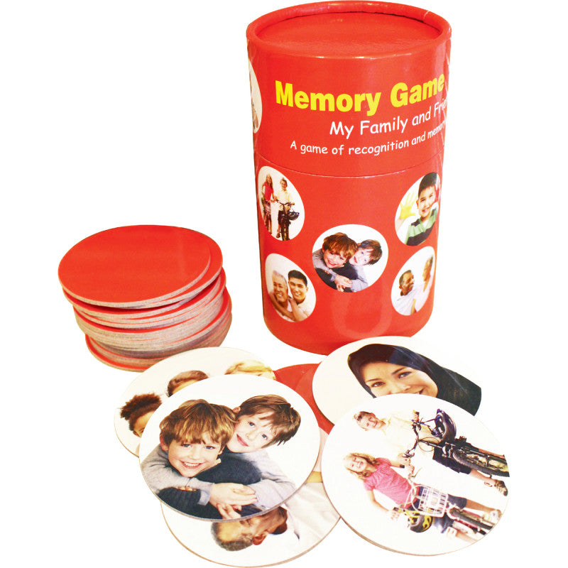 Friends and Family Matching Pairs Game
