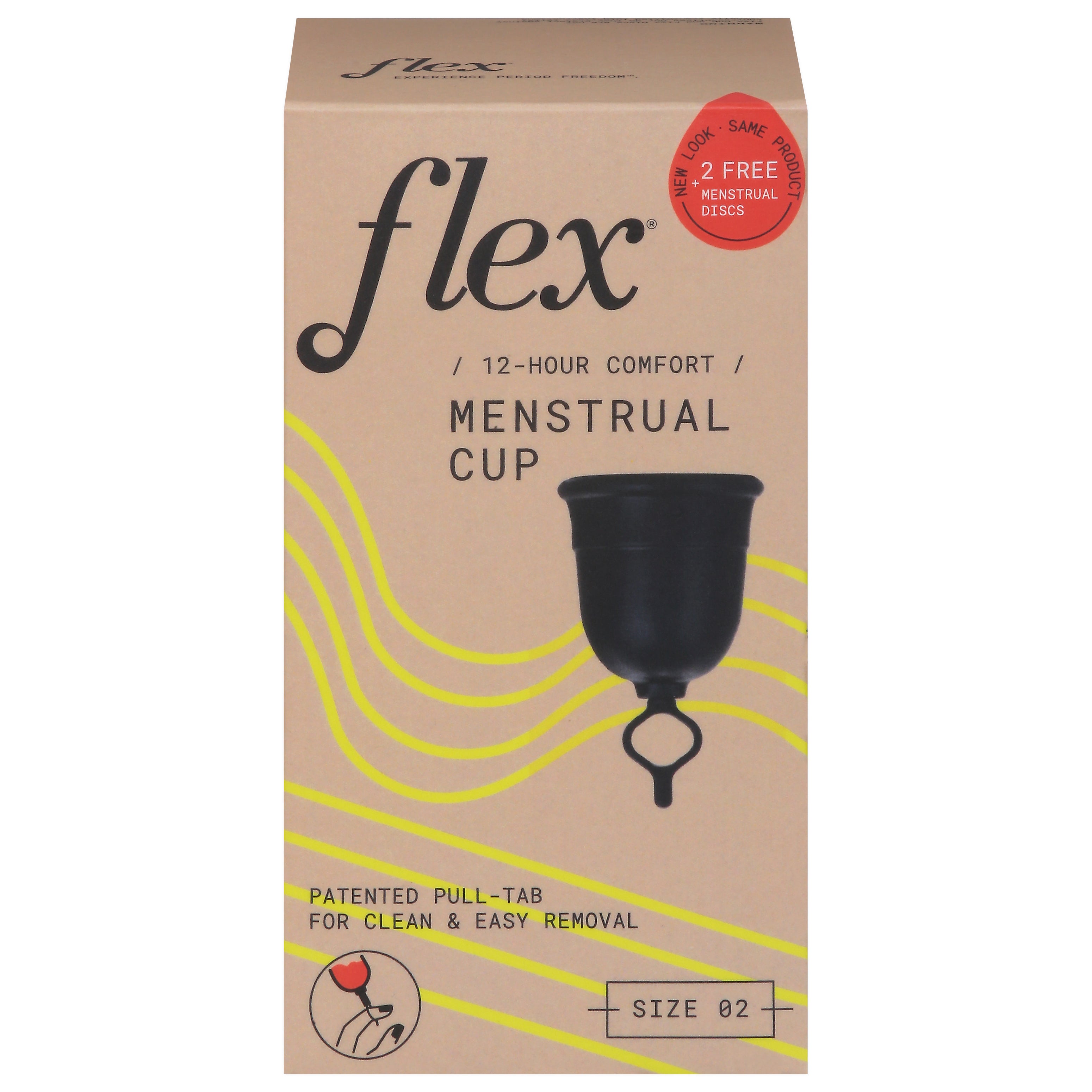 Flex Size 02 Menstrual Cup Size 02 1 ea - Case of 1