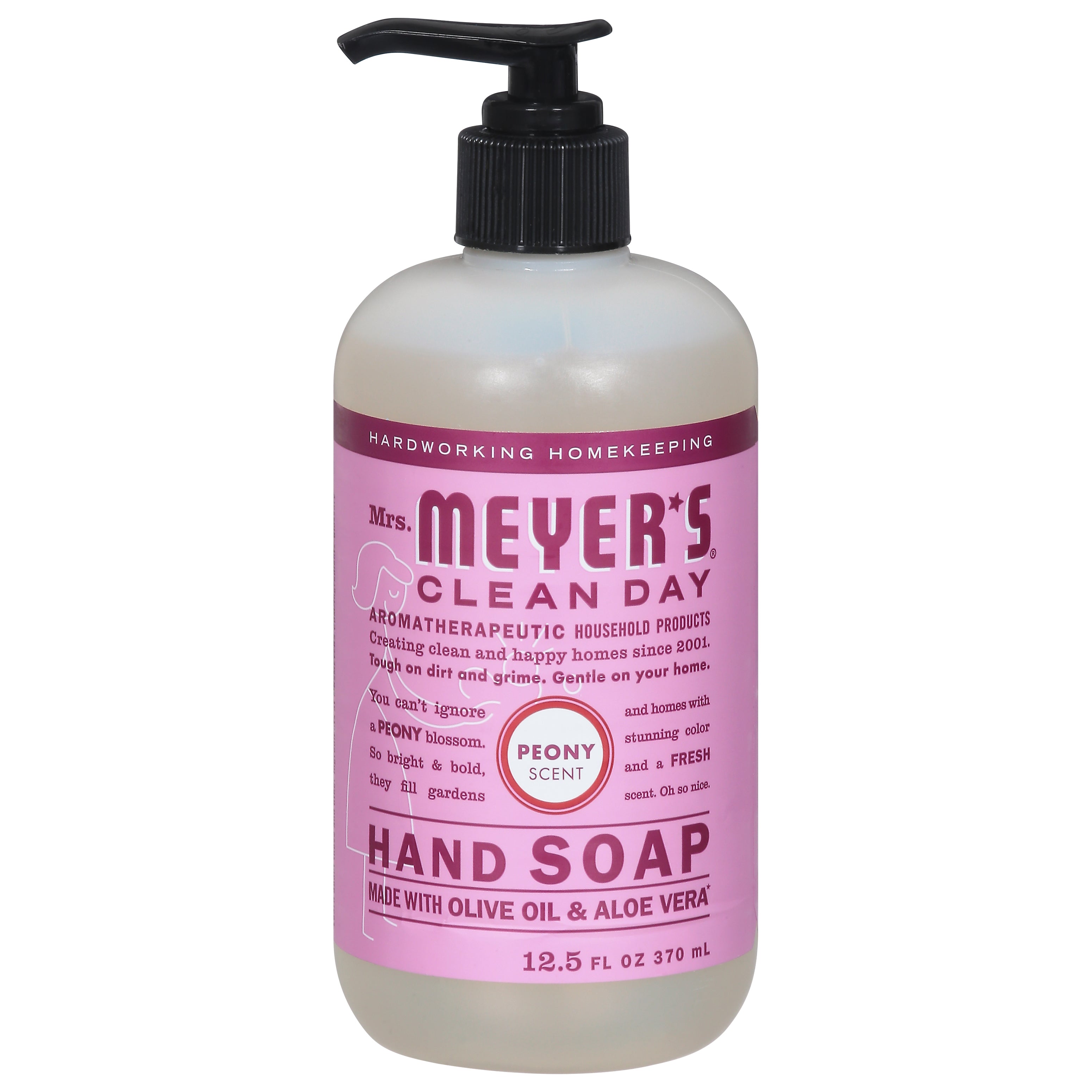 Mrs. Meyer's Clean Day Peony Scent Hand Soap 12.5 fl oz - Case of 6