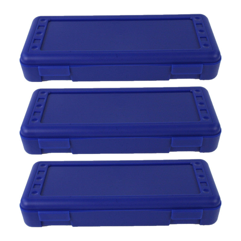 ROMANOFF - Ruler Box, Blue, Pack of 3