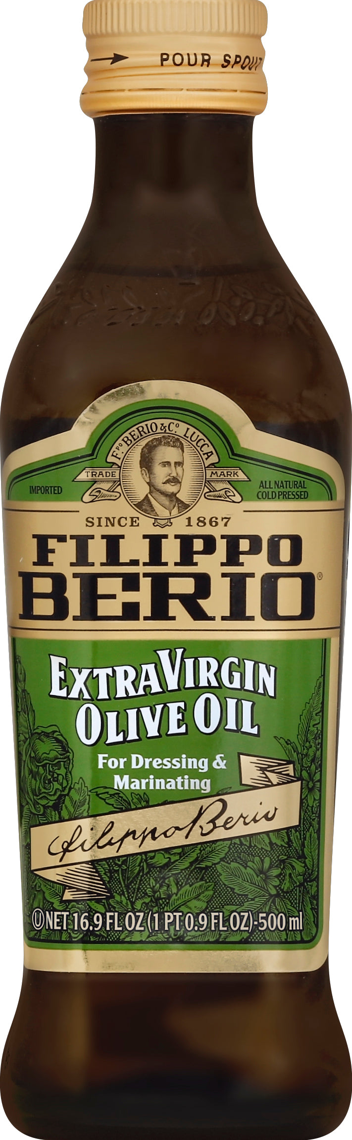 Filippo Berio Olive Oil 16.9 oz - Case of 12