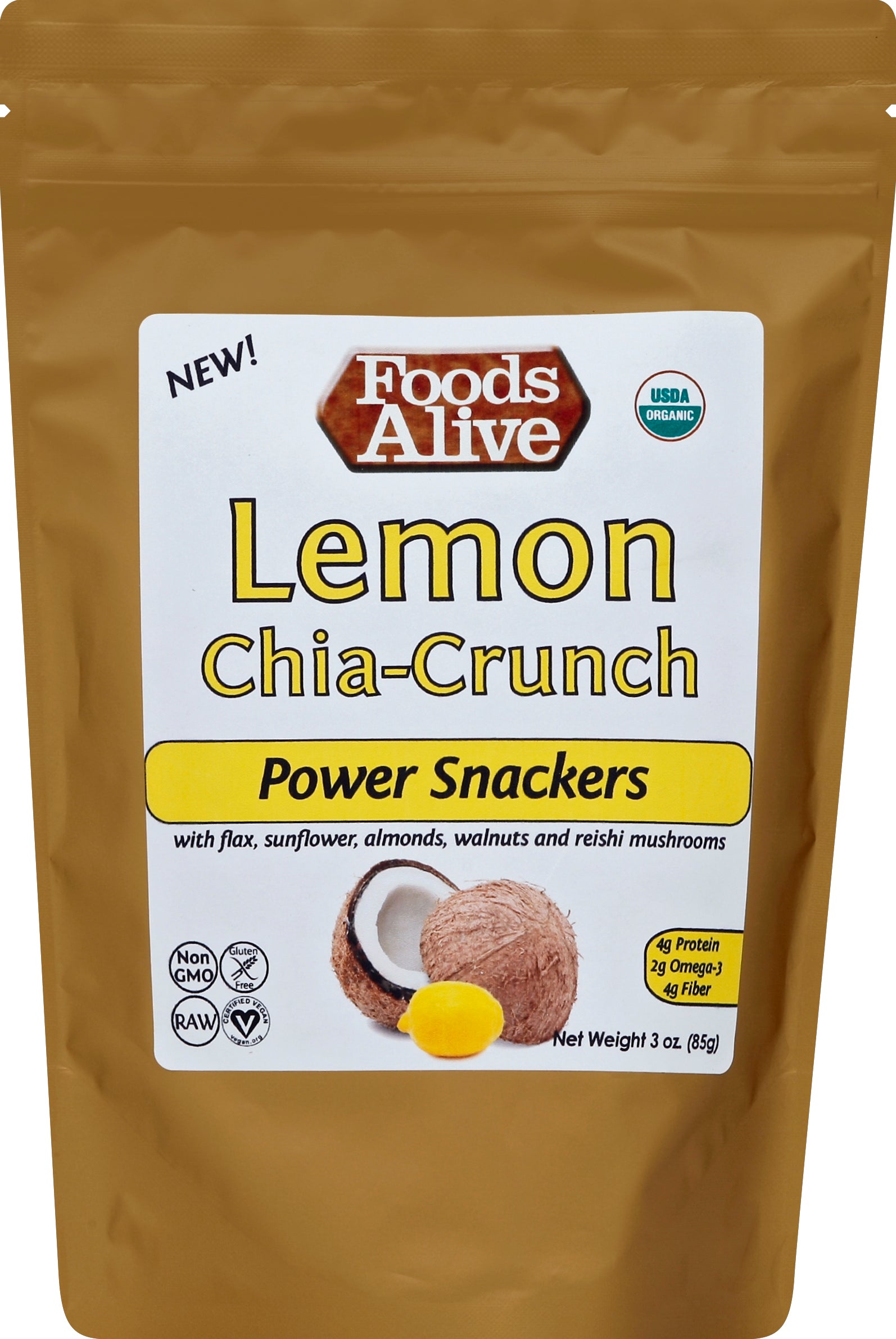 Foods Alive Power Snackers 3 oz - Case of 6