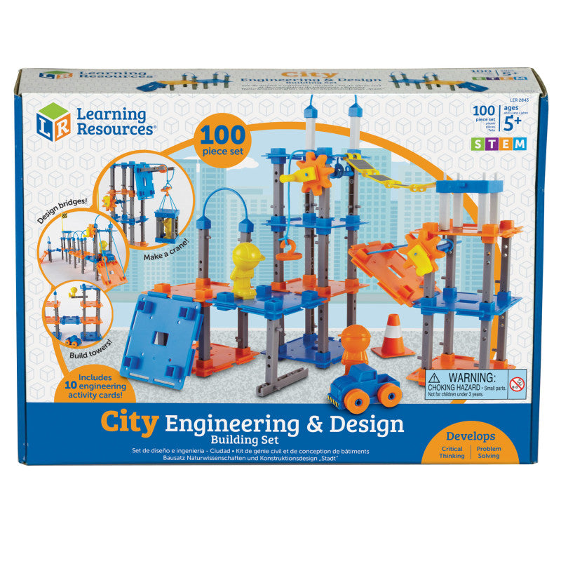 LEARNING RESOURCES - City Engineering & Design Building Set