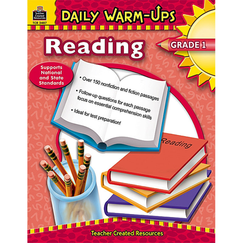 TEACHER CREATED RESOURCES - Daily Warm-Ups: Reading Book, Grade 1