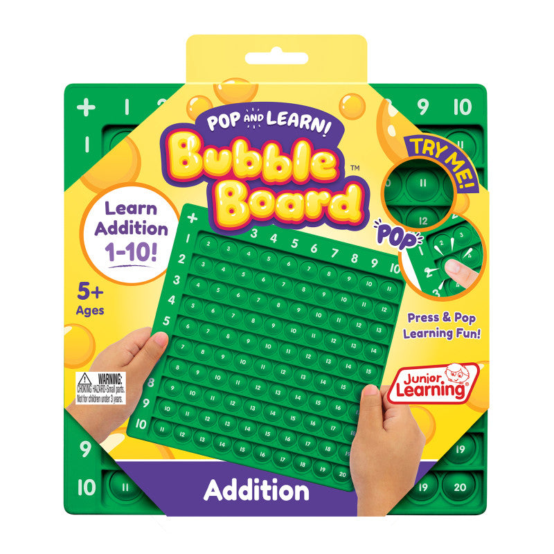 JUNIOR LEARNING - Addition Pop and Learn™ Bubble Board