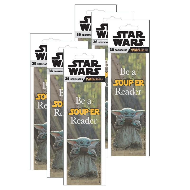 EUREKA - Star Wars™ The Mandalorian Bookmark, 36 Per Pack, 6 Packs