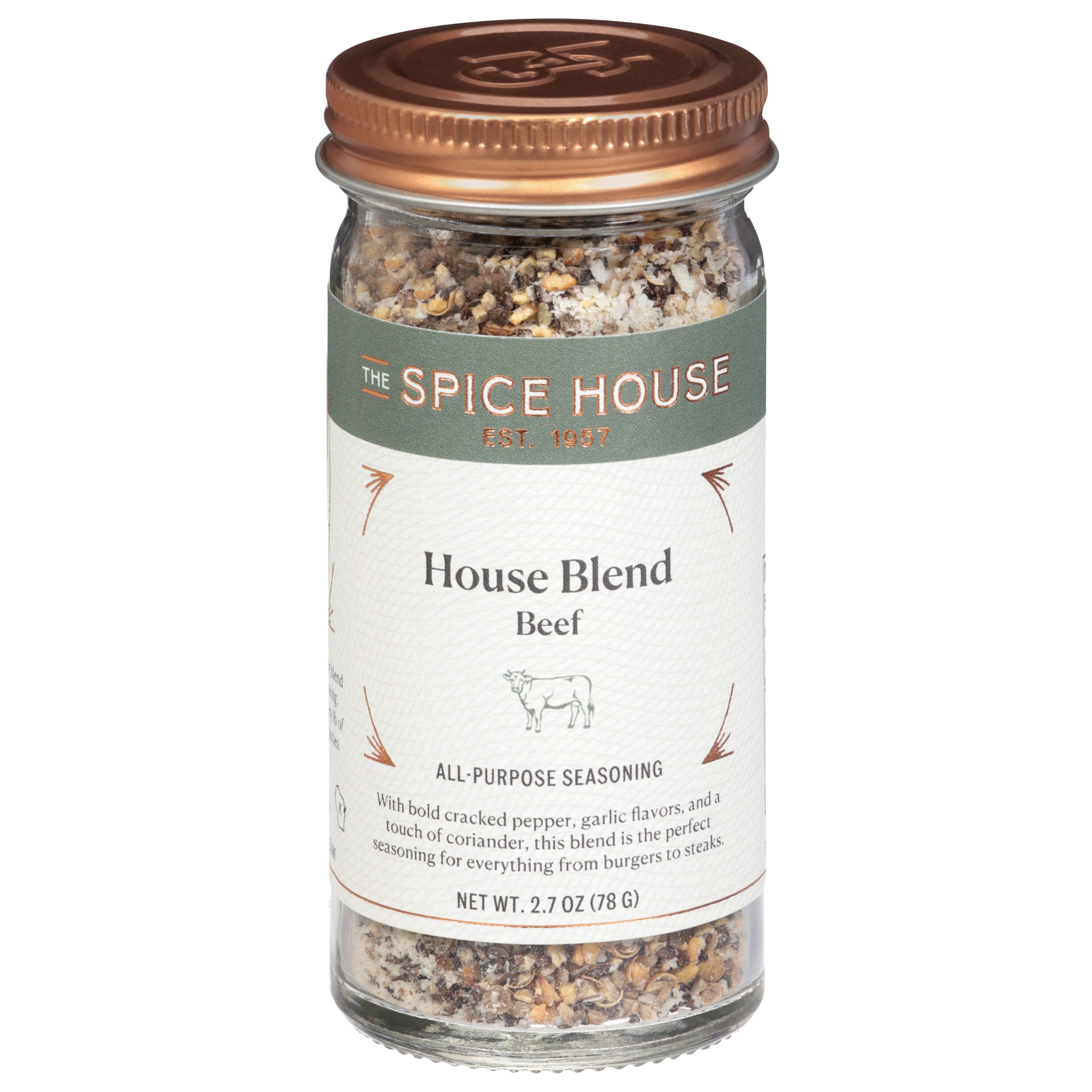 The Spice House House Blend Beef All-Purpose Seasoning 2.7 oz - Case of 6