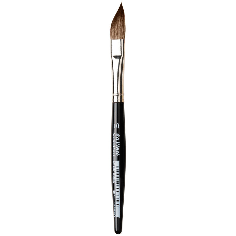 CASANEO XS Sword, Extra Soft Synthetic, Watercolor & Acrylic, Slant, Series 987, Size 10