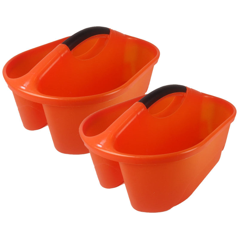 ROMANOFF - Classroom Caddy, Orange, Pack of 2