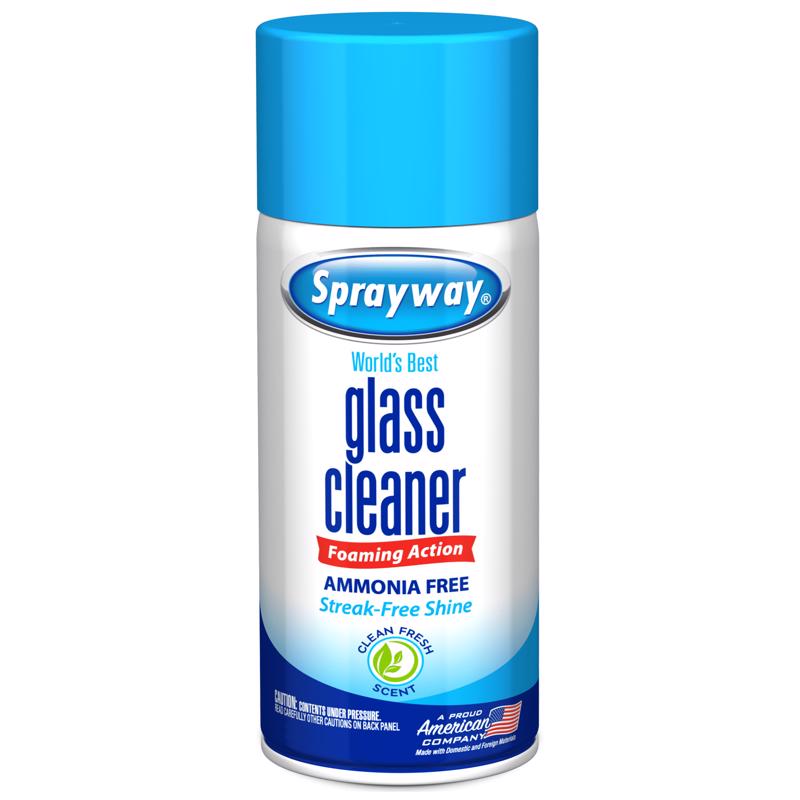 SPRAYWAY - Sprayway Fresh Scent Glass Cleaner 6 oz Foam - Case of 12