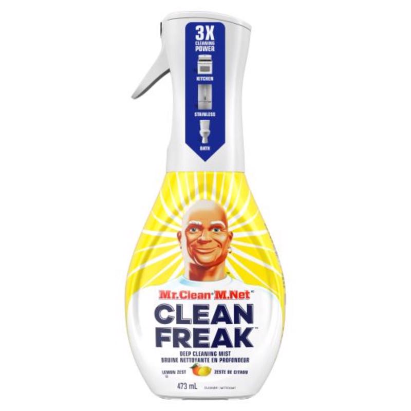 MR. CLEAN - Mr. Clean Clean Freak Lemon Zest Scent Deep Cleaning Mist Liquid 16 oz - Case of 6