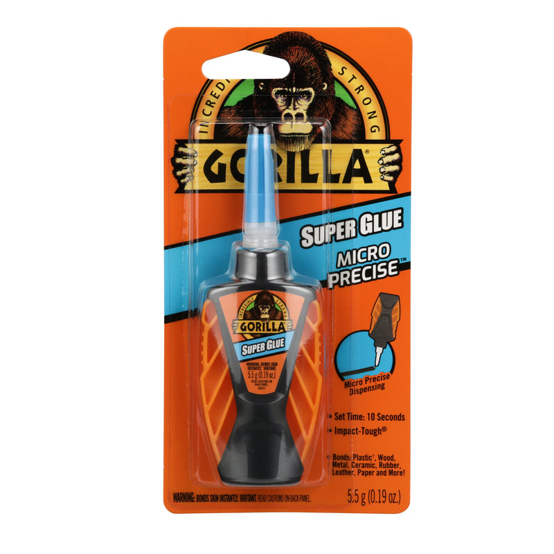 GORILLA - Gorilla High Strength All Purpose Super Glue 0.19 oz - Case of 6