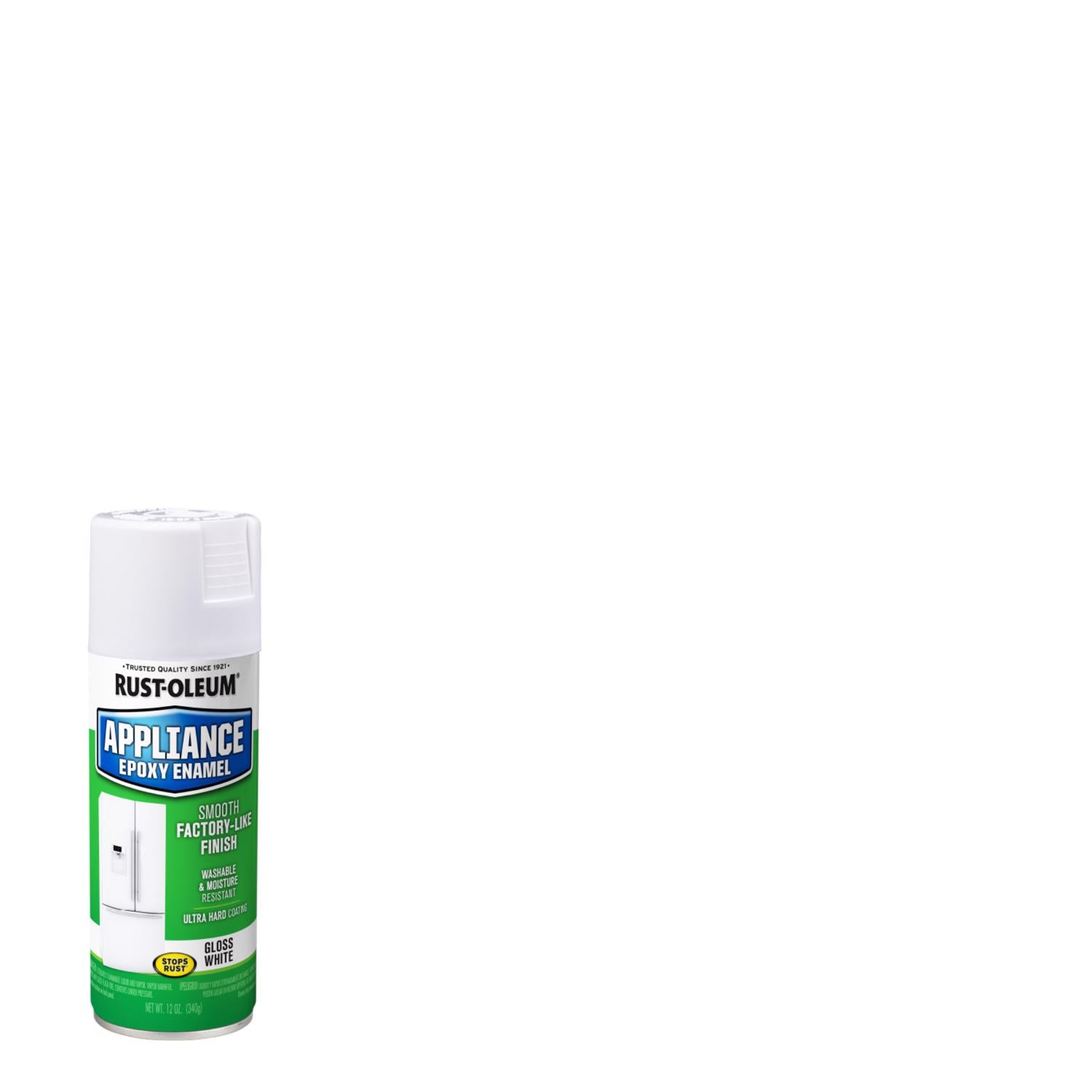 Rust-Oleum Specialty Gloss White Oil-Based Appliance Epoxy 12 oz - Case of 6
