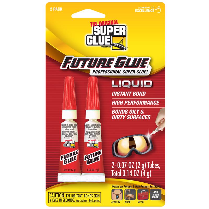 THE ORIGINAL SUPER GLUE - The Original Super Glue Future Glue Super Strength All Purpose Super Glue 2 pk - Case of 12 [11710112]