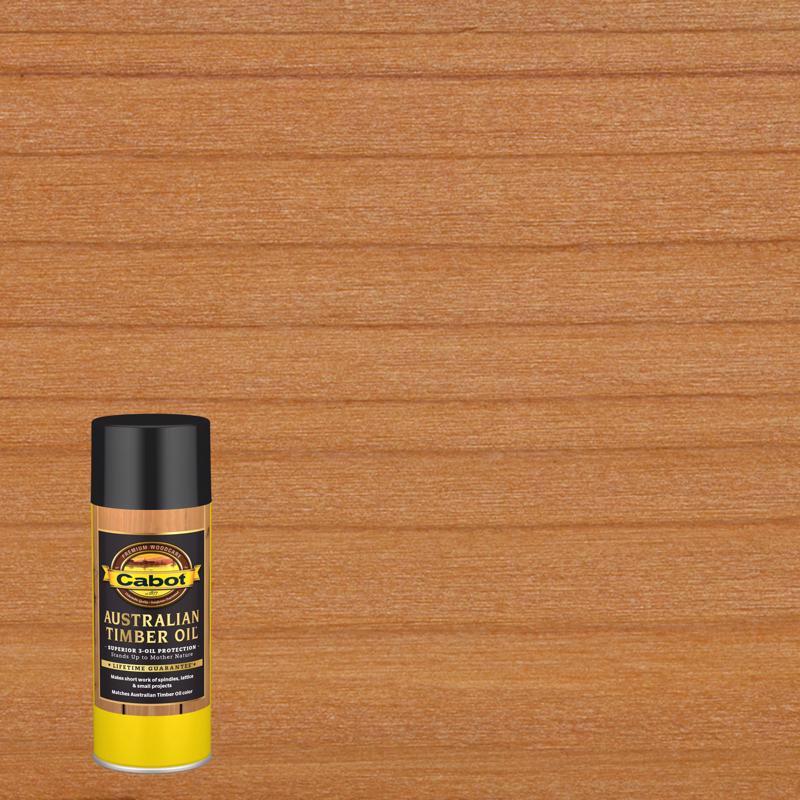 CABOT - Cabot Australian Timber Oil Aerosol Transparent Honey Teak Oil-Based Australian Timber Oil 12 oz - Case of 6