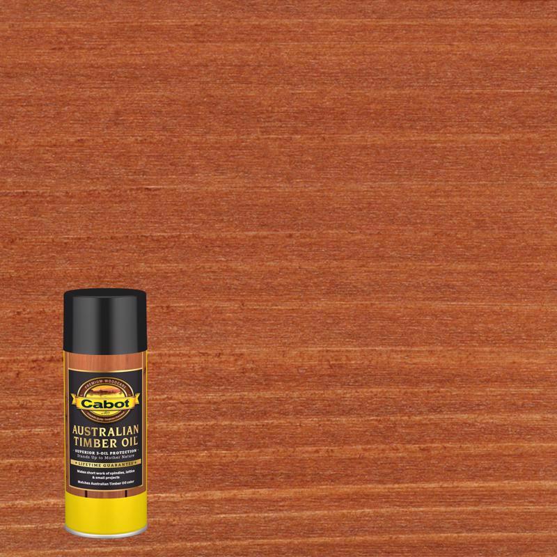 CABOT - Cabot Australian Timber Oil Aerosol Transparent Mahogany Flame Oil-Based Australian Timber Oil 12 oz - Case of 6