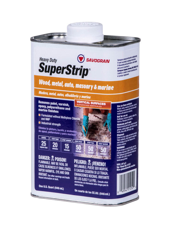 SAVOGRAN - Savogran Super Strip Paint and Varnish Remover 1 qt [1262]