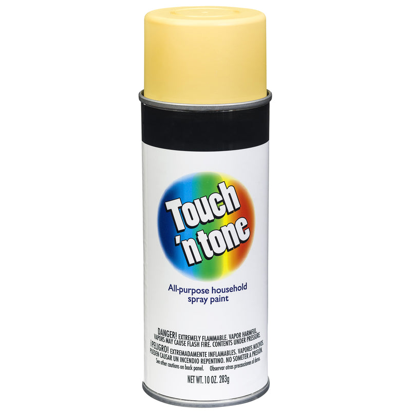 TOUCH N TONE - Rust-Oleum Touch n Tone Gloss Canary Yellow Spray Paint 10 oz - Case of 6