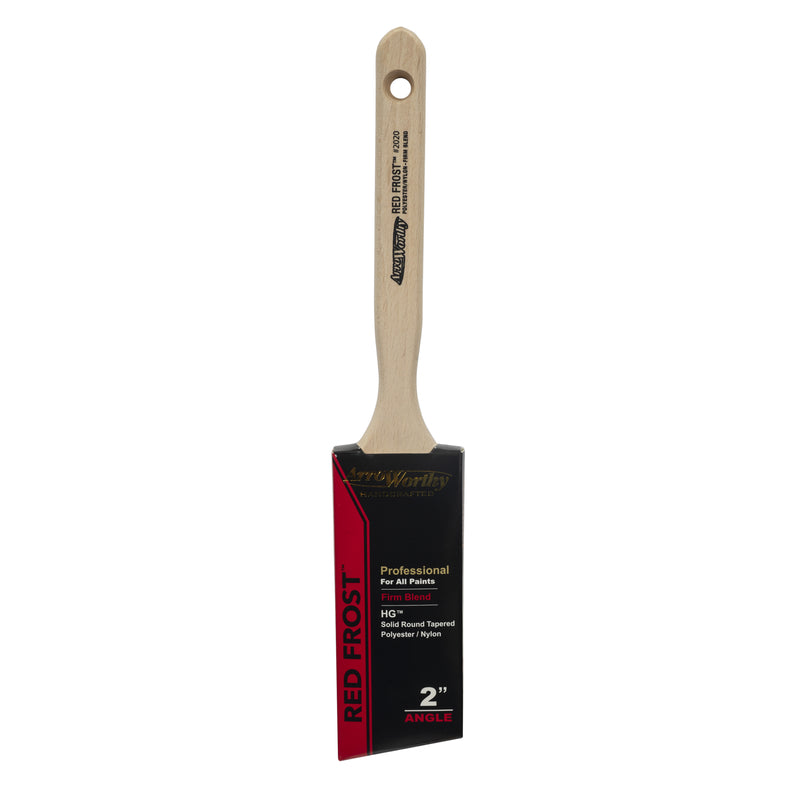 ARROWORTHY - ArroWorthy Red Frost Professional 2 in. Firm Angle Paint Brush