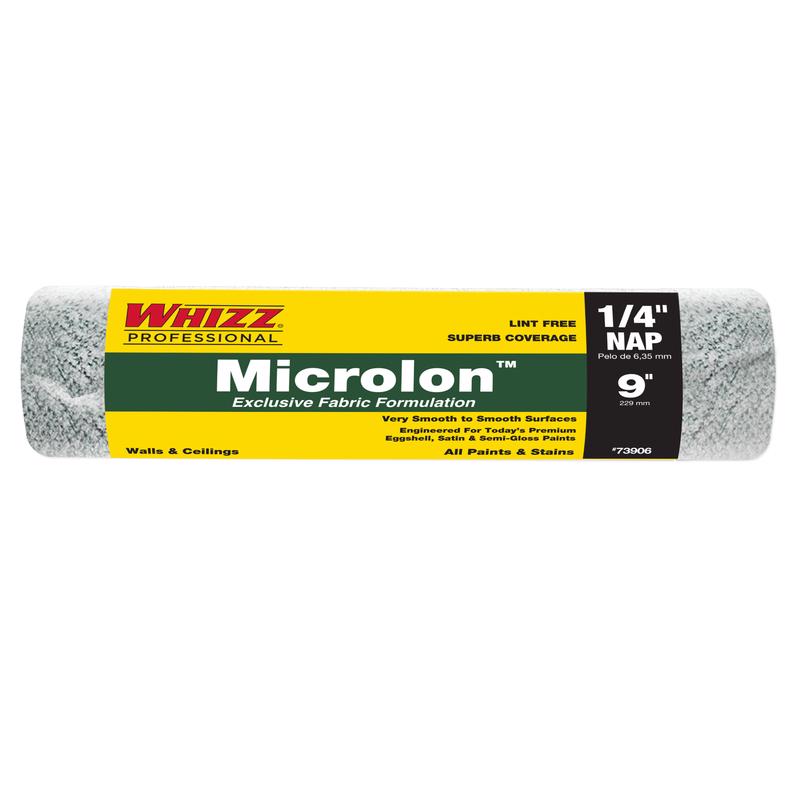 WHIZZ - Whizz Microlon 9 in. W X 1/4 in. Cage Paint Roller Cover 1 pk