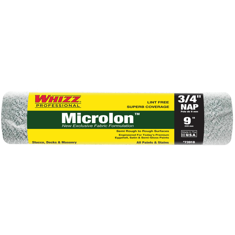 WHIZZ - Whizz Microlon 9 in. W X 3/4 in. Cage Paint Roller Cover 1 pk