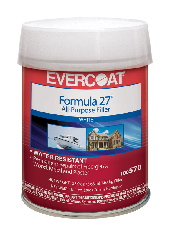 EVERCOAT - Evercoat Formula 27 All-Purpose Filler 1 qt