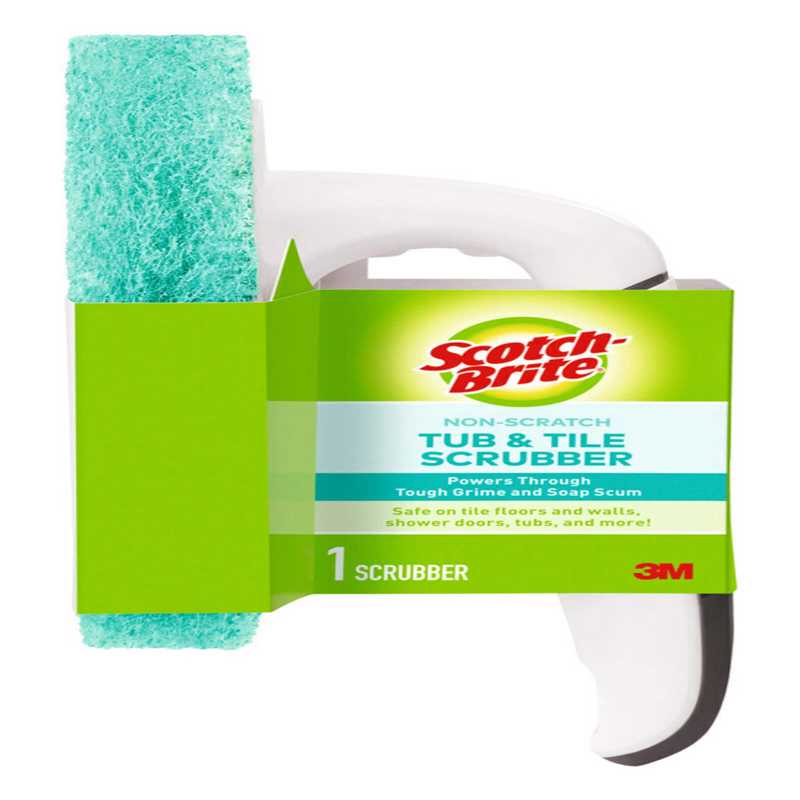 3M - 3M Scotch-Brite Non-Scratch Scrubber For Bath and Tile 1 pk