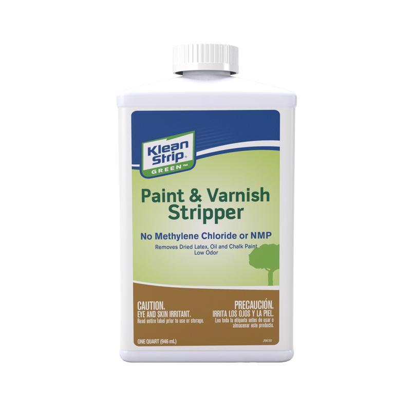 KSG PAINT & VARNISH STRIPPER - Klean Strip Green Paint and Varnish Stripper 1 qt - Case of 4
