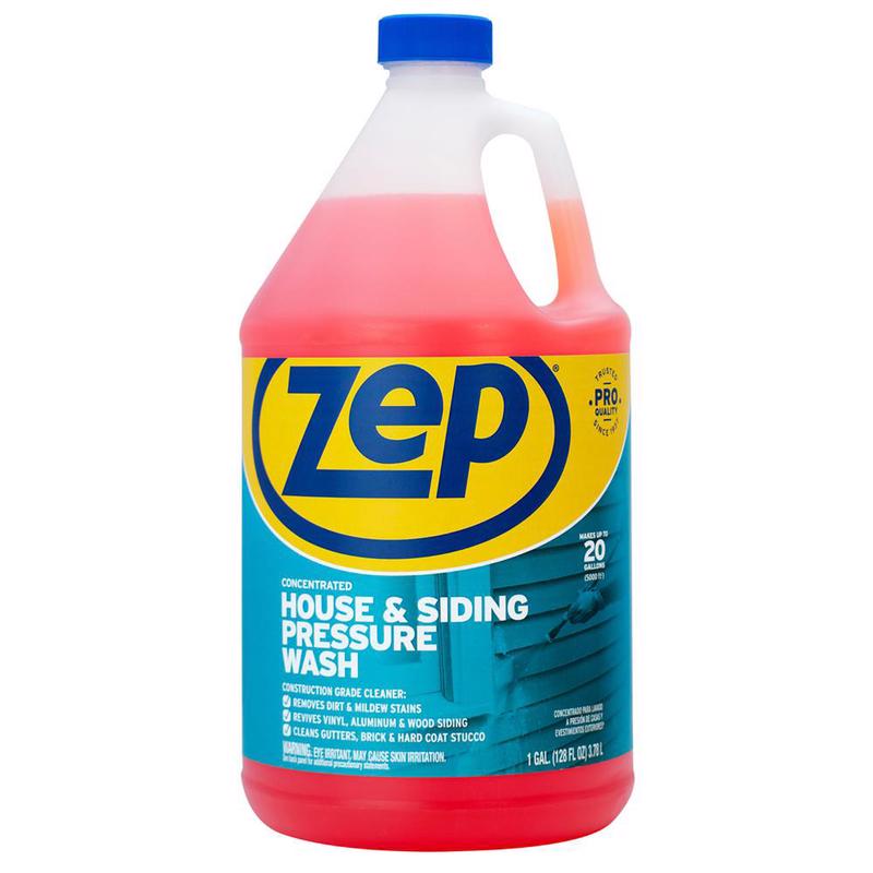 ZEP - Zep No Scent House and Siding Pressure Wash 1 gal Liquid - Case of 4