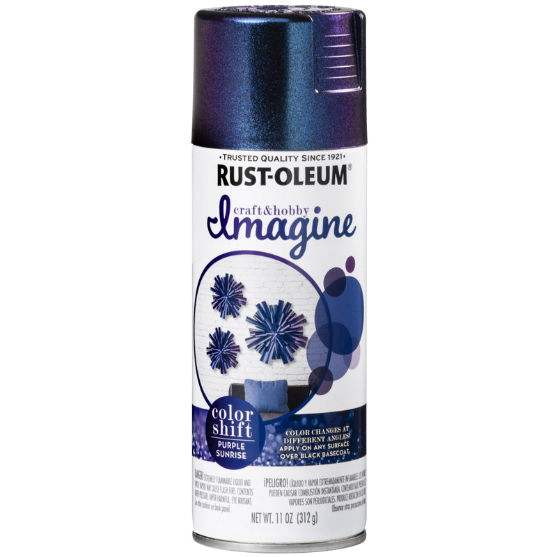 RUST-OLEUM - Rust-Oleum Imagine Gloss Purple Sunrise Spray Paint 11 oz - Case of 4