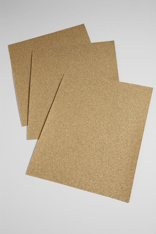 3M - 3M 11 in. L X 9 in. W 100 Grit Aluminum Oxide Sandpaper 100 pk