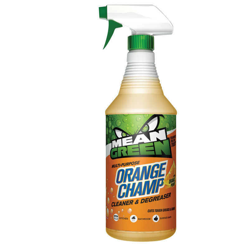 MEAN GREEN - Mean Green Citrus Scent Cleaner and Degreaser Liquid 32 oz - Case of 6