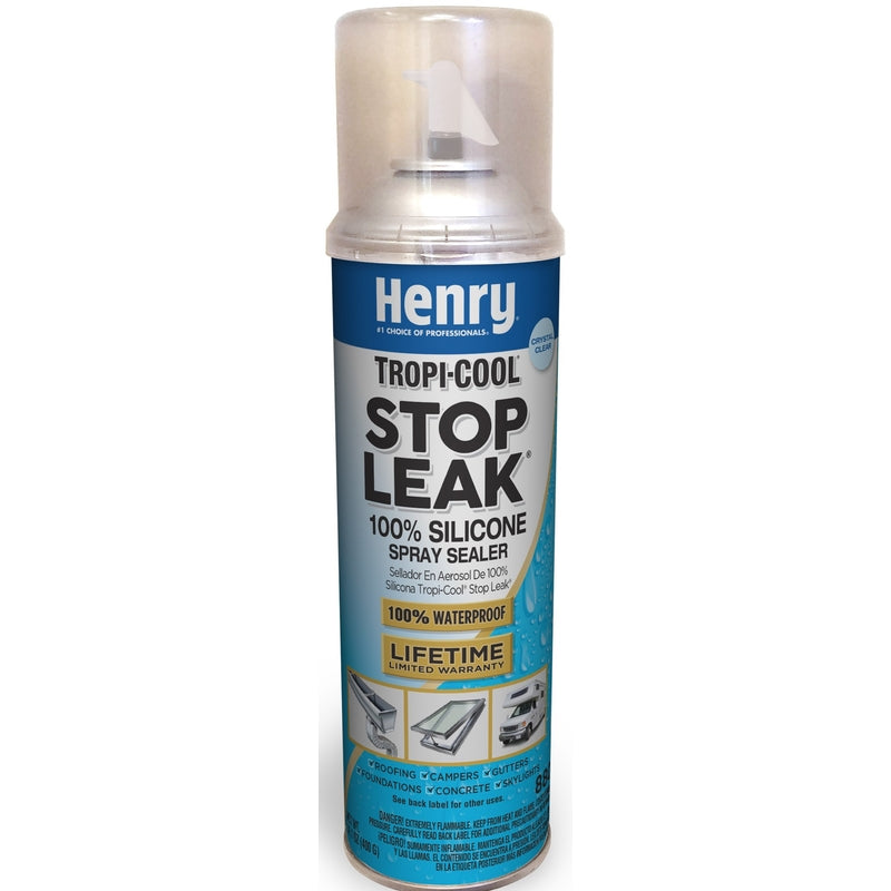 HENRY - Henry Tropi-Cool Clear Silicone Sealant 14.1 oz - Case of 12