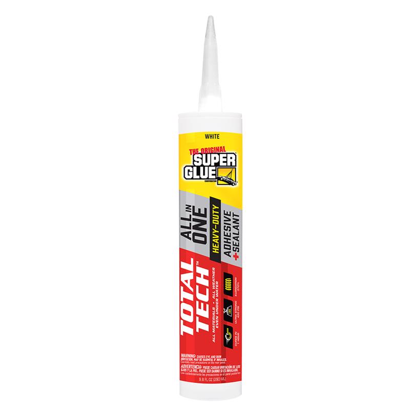THE ORIGINAL SUPER GLUE - The Original Super Glue Total Tech Construction Adhesive Sealant 9.8 oz [11711001]