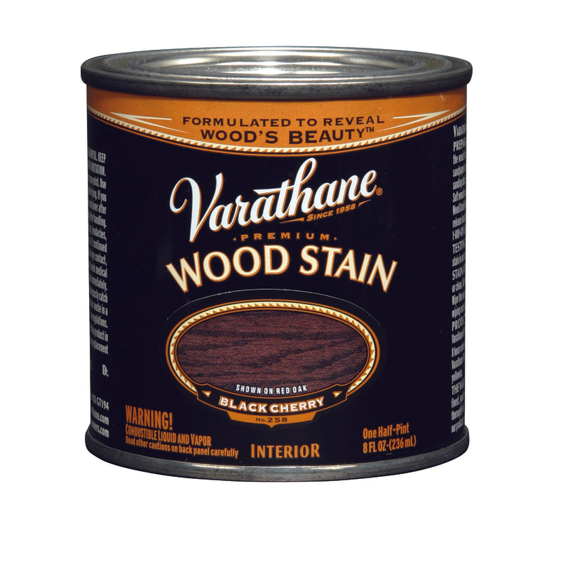 VARATHANE - Varathane Semi-Transparent Black Cherry Oil-Based Urethane Modified Alkyd Wood Stain 0.5 pt