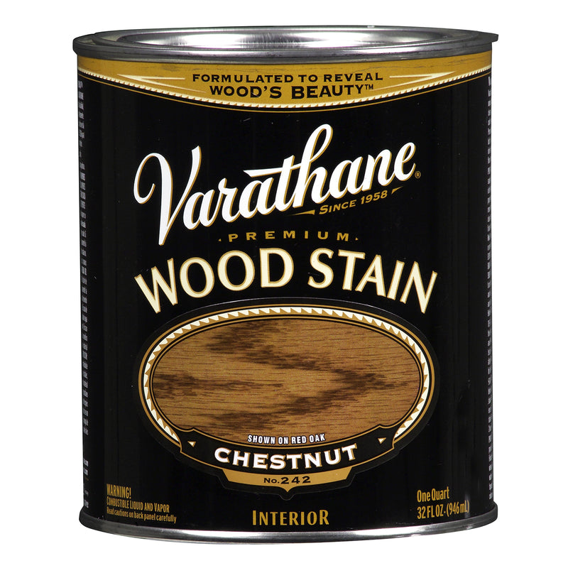 VARATHANE - Varathane Semi-Transparent Chestnut Oil-Based Urethane Modified Alkyd Wood Stain 1 qt