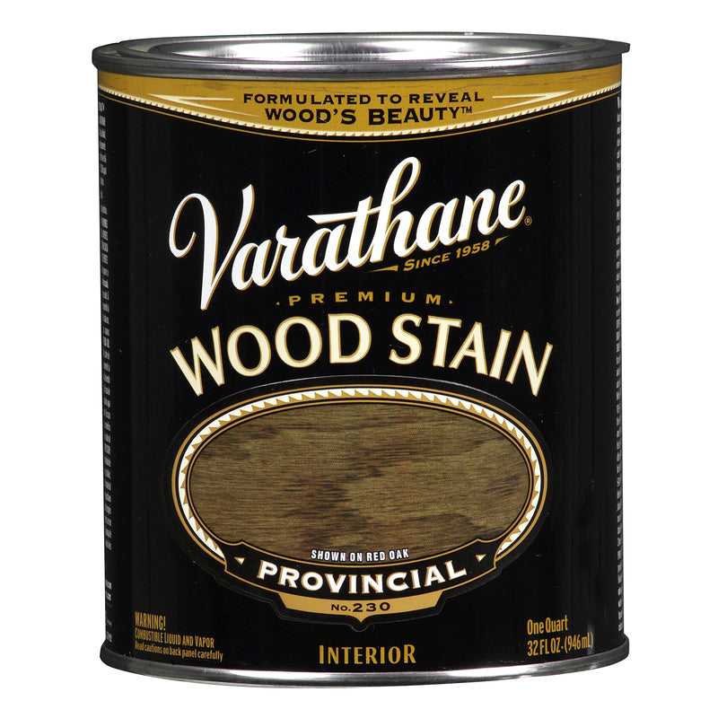 VARATHANE - Varathane Premium Semi-Transparent Provincial Oil-Based Urethane Modified Alkyd Wood Stain 1 qt