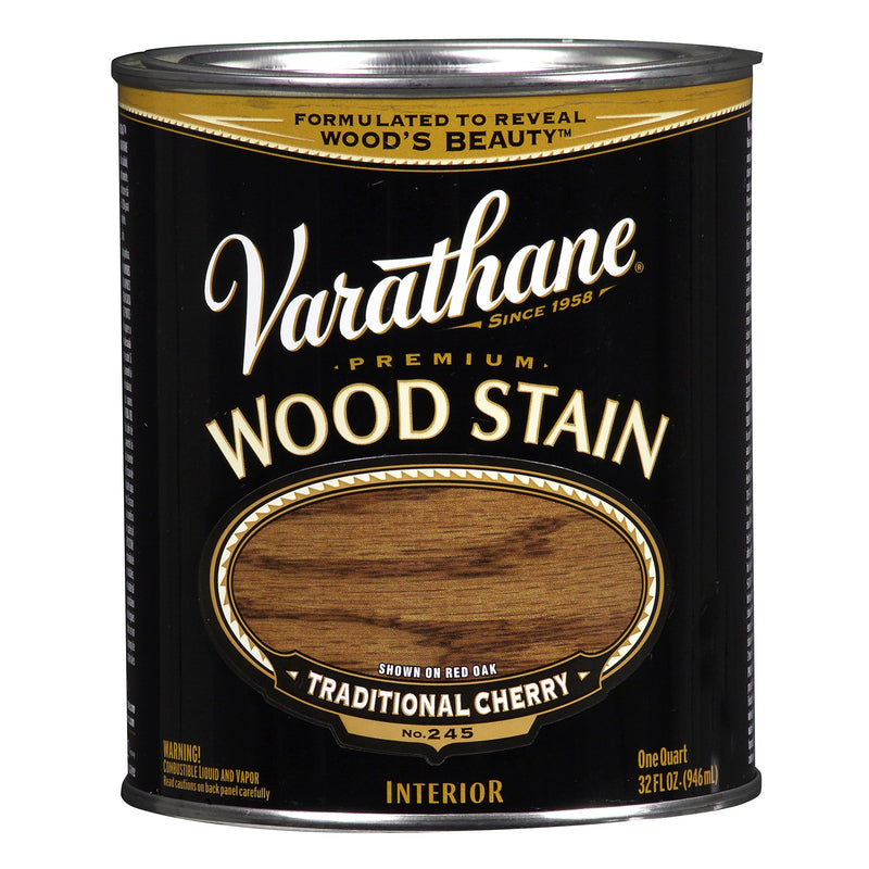 VARATHANE - Varathane Premium Semi-Transparent Traditional Cherry Oil-Based Urethane Modified Alkyd Wood Stain 1