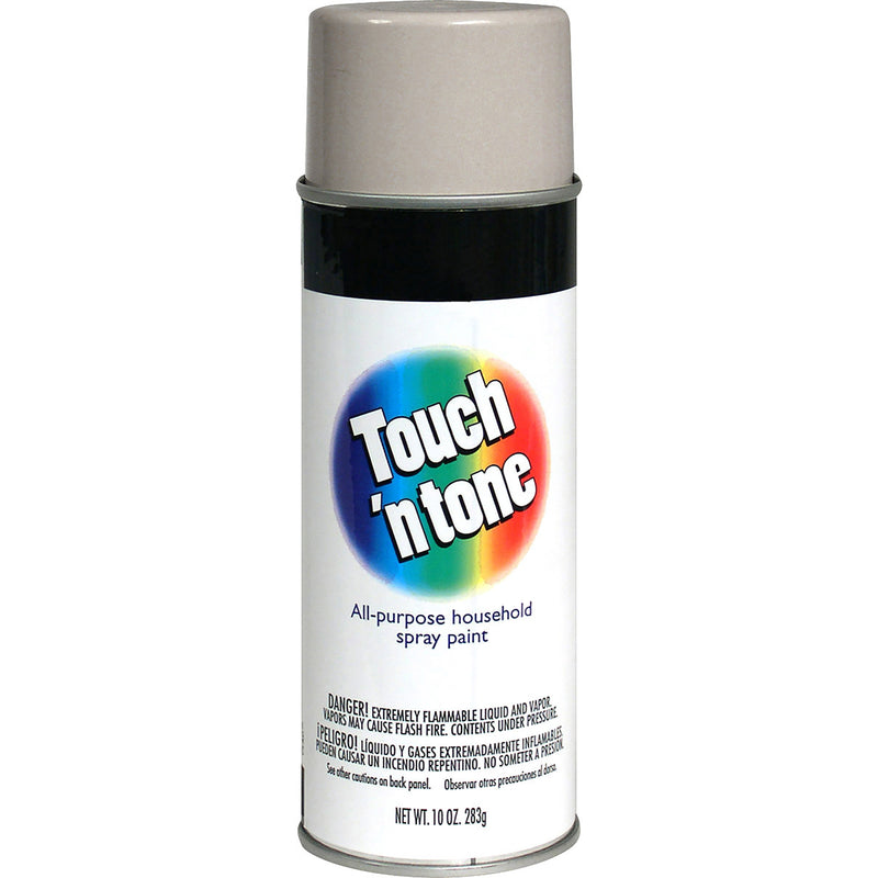 TOUCH N TONE - Touch N Tone Flat Aluminum Spray  Paint 10 oz - Case of 6