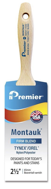 PREMIER - Premier Montauk 2-1/2 in. Firm Chiseled Paint Brush