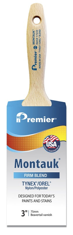 PREMIER - Premier Montauk 3 in. Firm Chiseled Paint Brush