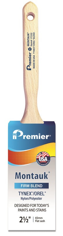 PREMIER - Premier Montauk 2-1/2 in. Firm Flat Sash Paint Brush - Case of 6